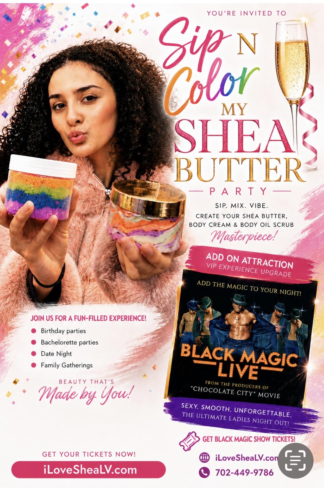 Deluxe Package - Sip N Color My Shea Butter